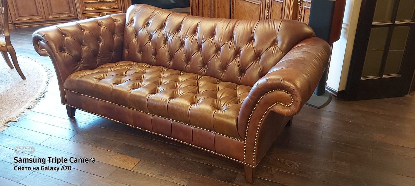 Перетяжка дивана. Тырныауз